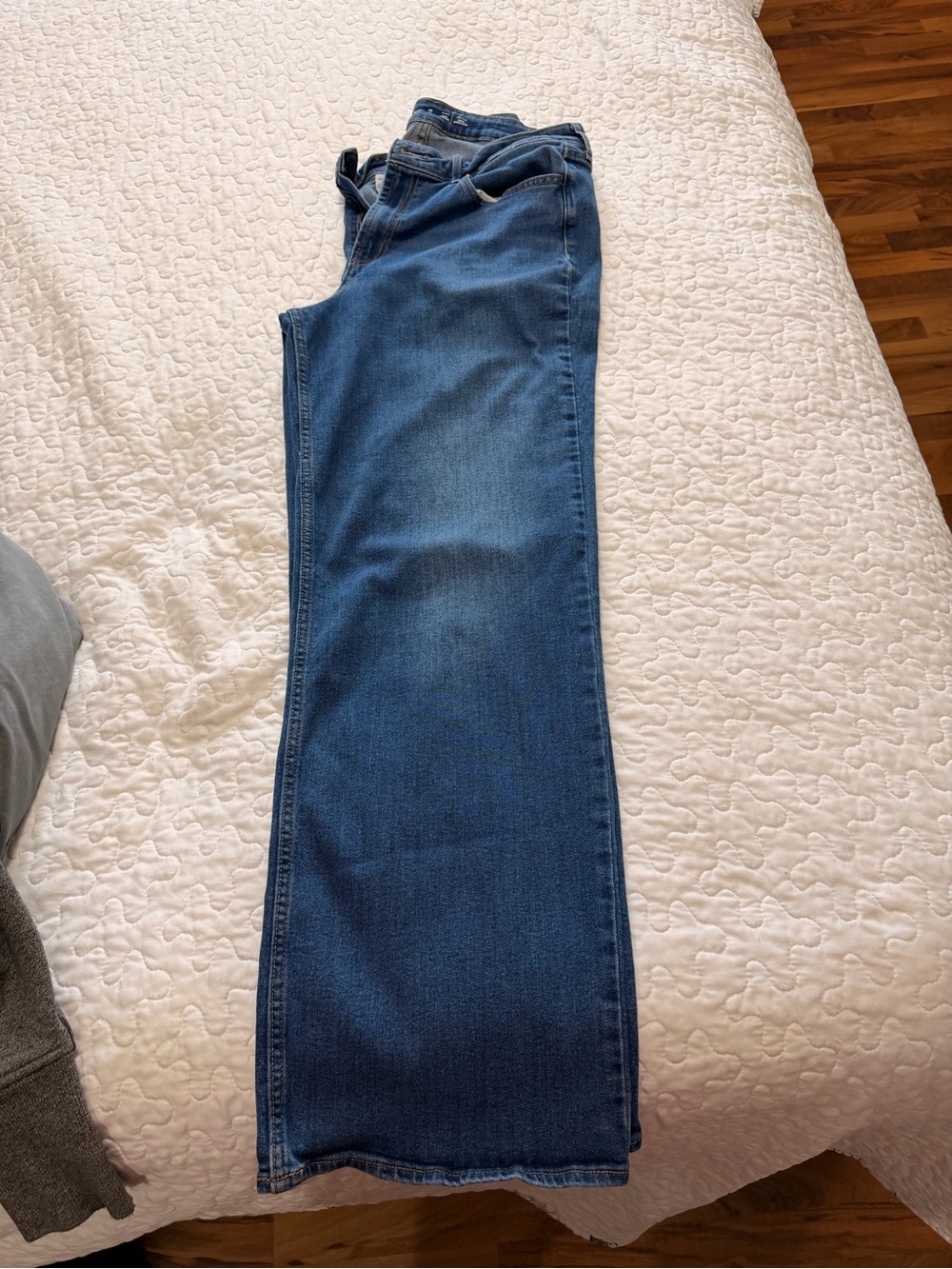 Old Navy Light Blue High-Rise Wide Leg Jeans